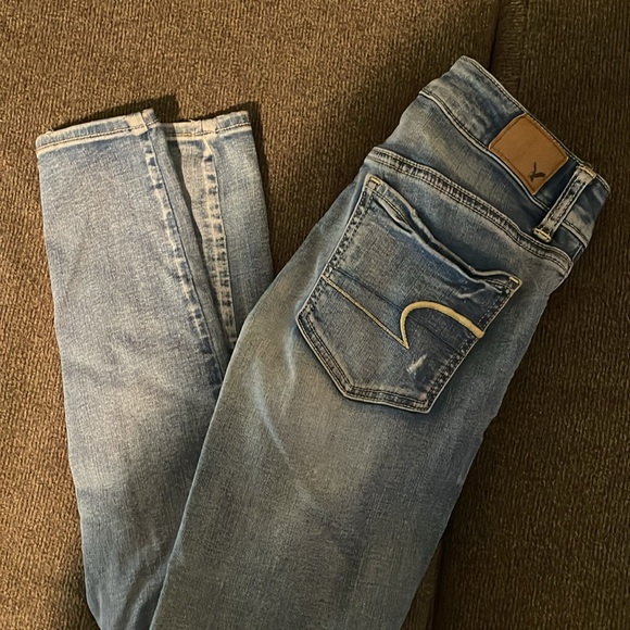 American Eagle Skinny Jeans size 0 - Picture 2 of 2
